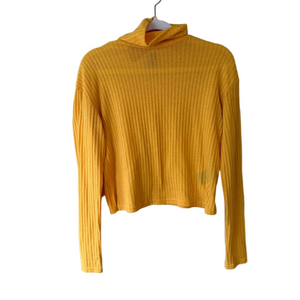 H&M Yellow Turtleneck Sweater